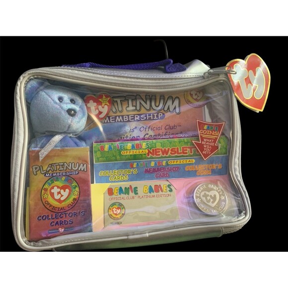 Ty Beanie Babies Official Club Platinum Membership Kit from 1999 - Picture 1 of 3